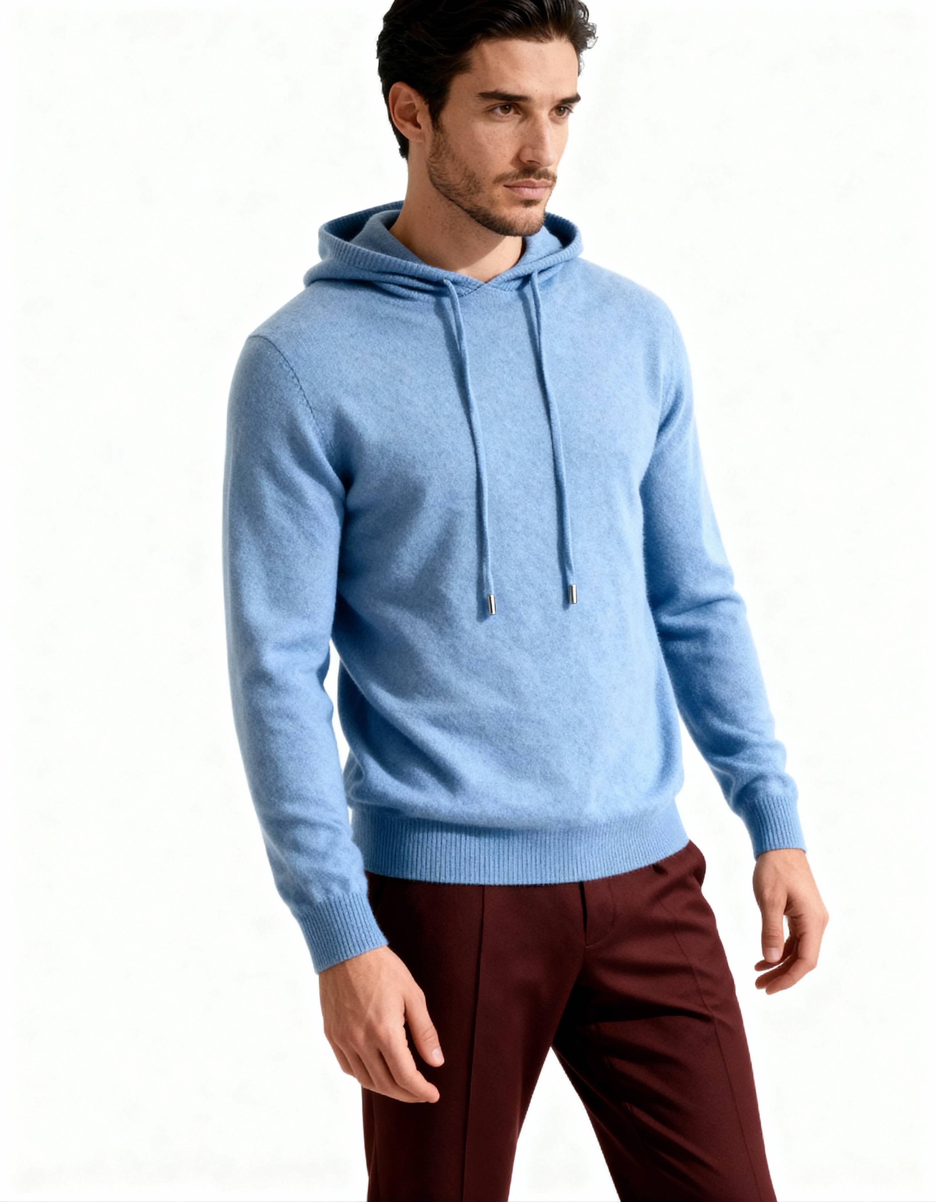 100% Cashmere Hoodie