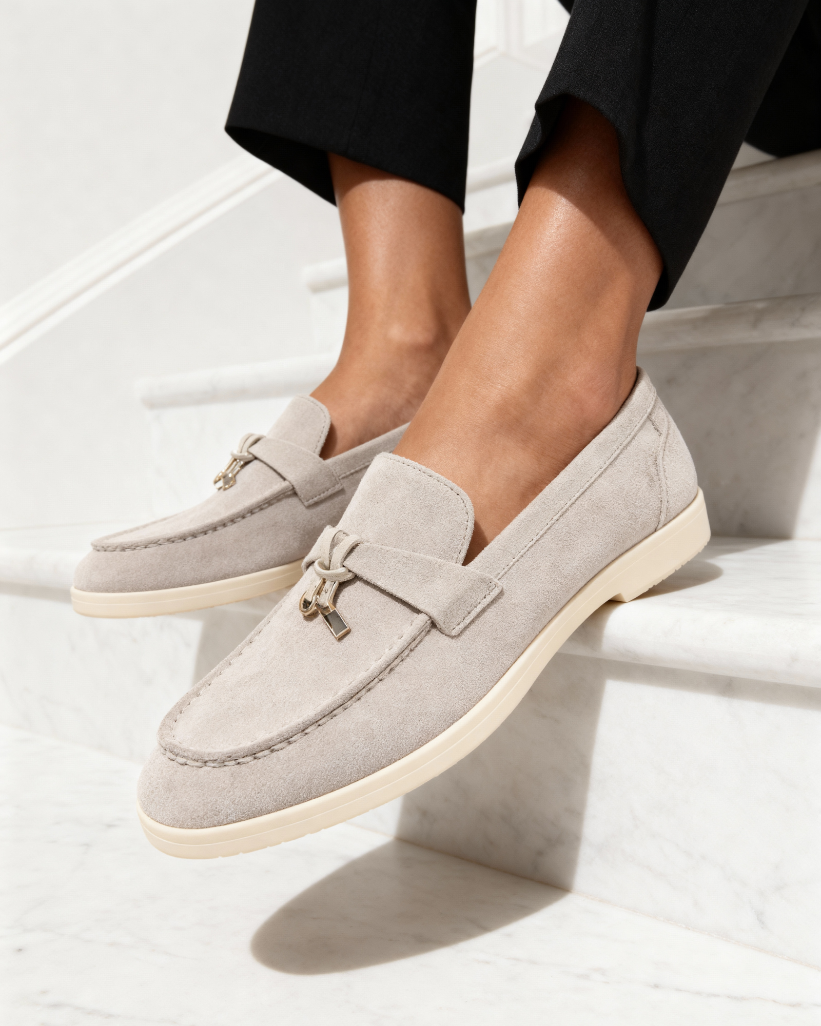 Suede Lady Loafers